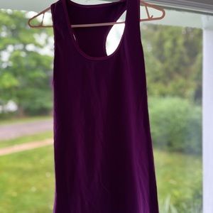 Purple size medium lululemon workout top